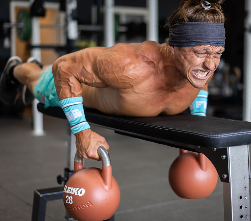 Two Men Doing Cardio